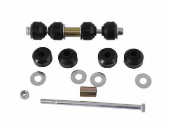 Bushing and Hardware Kit, Sway Bar, End Link, For Use W/ Aftermarket Sway Bars, Polyurethane, Does Both Sides  ** bushings are now black instead of red **