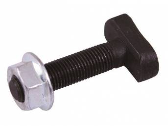 T-BOLT, REAR SPRING TO AXLE, INCL FLANGE NUT, Repro