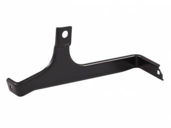 BRACKET, Radio, Stamped Heavy Duty 16-Gauge Steel And EDP Coated, support bracket that is used to hold the back of the radio up in the dash, repro