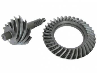 RING AND PINION SET, FORD 9 INCH, 4.56 GEAR