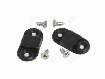 Wedge Set, Door Alignment, Pair, Incl 2 Wedges, 4 Mounting Screws, Oe Correct Us-Made, Repro