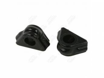 Sway Bar Bushings, Front, Triangular Shaped To Fit Into Factory Mount, 7/8 Inch, Polyurethane