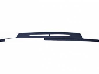 DASH COVER, FULL, UPPER, MOLDED PLASTIC, SHADOW BLUE, INCL ADHESIVE
