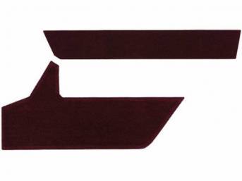 TRIM PACKAGE, CLOTH INSERTS, NAPA RED, FOR USE W/ K-DPR-A-90'S AND K-DPR-D-90'S, WILL NOT FIT OE DOOR PANELS