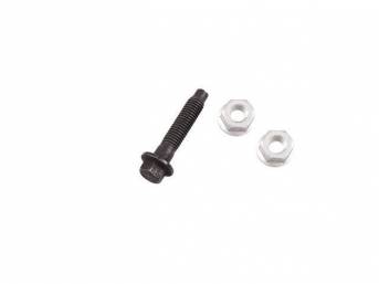 Mounting Kit, Front Shaker Engine Bracket To Timing Cover, Incl (2) Oe Correct Nuts, (1) Oe Correct Hex Head Flange Bolt, This Kit Is Designed To Mount The Front Engine Bracket To The Timing Cover