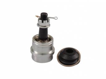Ball Joint Assy, Ultimate, Qa1, Press In Style, 3.876 Inch Stud Length, Low Friction Operation, Wear Resistant Design, On The Car Adjustably, Designed To Be Used With Stock Front Control Arms