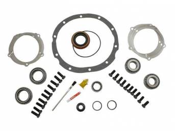 Installation Kit, Yukon Ring And Pinion, Incl Pinion Bearings, Races, Crush Sleeve, Complete Shim Kit, Pinion Nut, Thread Locker And Marking Compound