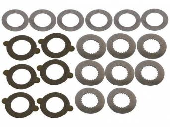 Clutch Plate Kit, Yukon Locking Differential, Incl Correct Style Clutch Pak, Shim Kit, Does Both Side, This Kit Is Designed For Factory Units