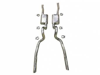 MRT ChamberFlow Cat-back Exhaust system for 86-93 (Polished Tips)