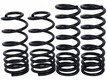 Coil Spring Set, Specific Rate Lowering, Black Powder