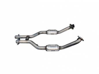 MRT MaxFlow Off Road H-Pipe for 94-04 4.6L Mustang (W/ Cats)