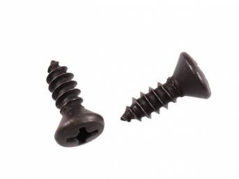 Mounting Kit, Seat Back Latch Handle Bezel, Incl (2) Correct Black Oxide Coated Screws, Designed To Do Both Lh And Rh Sides, These Are The Correct Oval Head Style Screws