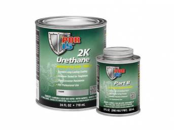 POR-15 2K Urethane, Clear, quart