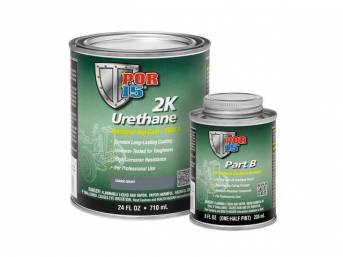 POR-15 2K Urethane, Dark Gray, quart