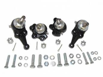 BALL JOINT KIT, UPPER AND LOWER BALL JOINTS