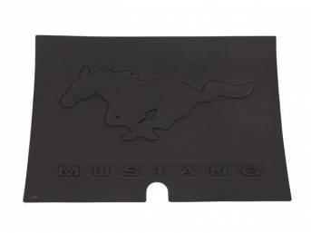 Mustang ACC Carpets Floor Mat Carpeted W/ Tri-Bar Logo Set 1965-1973