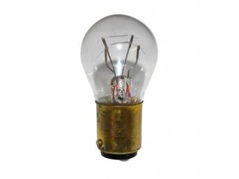 BULB, CLEAR, DUAL CONTACT