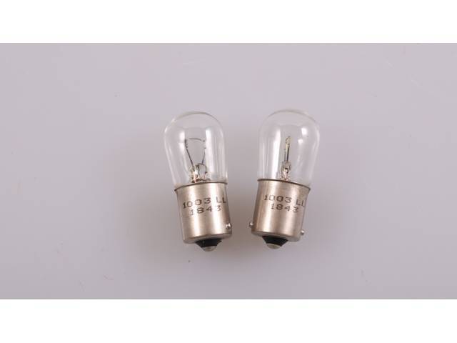 BULBS, 1003,  Clear,  Sylvania Long Life