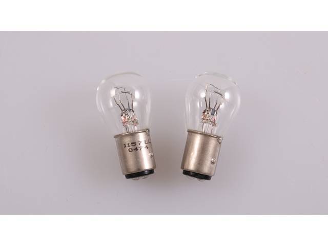 BULB, 1157, Clear, Dual contact, Sylvania Long Life