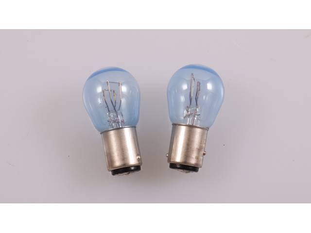 BULBS, 1157,  Clear,  Dual contact, Sylvania SilverStar