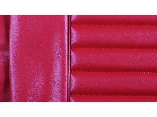 UPHOLSTERY, FRONT BENCH, STANDARD, BRIGHT RED