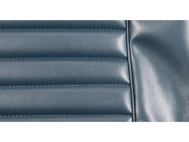 UPHOLSTERY, FRONT BENCH, STANDARD, MEDIUM BLUE