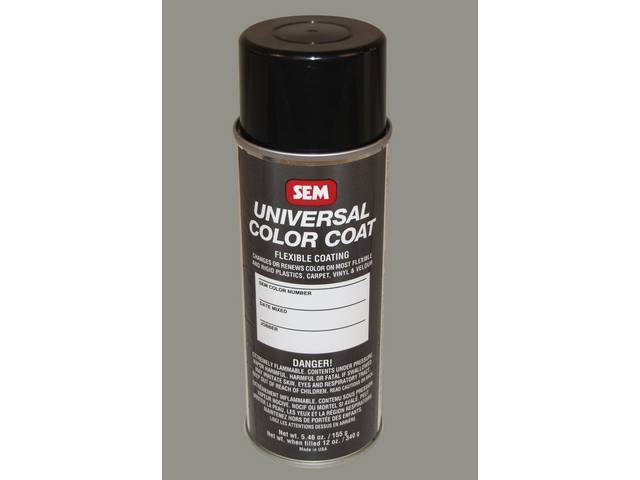 Interior Paint, Spray, 1979-1980 White, Multi Purpose Sem Paint Can Bond At A Molecular Level When Surface Is Properly Prepped, For Use On Metal, Plastics And Vinyl