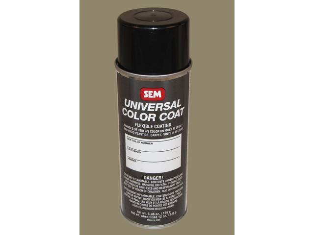 Interior Paint, Spray, 1982 Pastel French Vanilla, Multi Purpose Sem Paint Can Bond At A Molecular Level When Surface Is Properly Prepped, For Use On Metal, Plastics And Vinyl