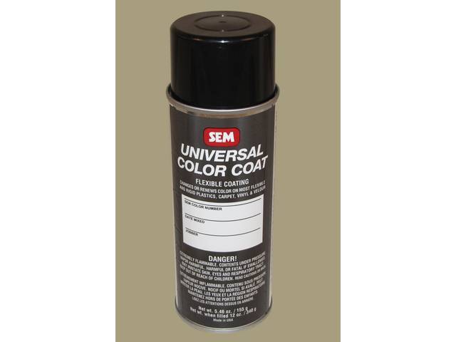 Interior Paint, Spray, 1985-89 Sand Beige, Multi Purpose Sem Paint Can Bond At A Molecular Level When Surface Is Properly Prepped, For Use On Metal, Plastics And Vinyl