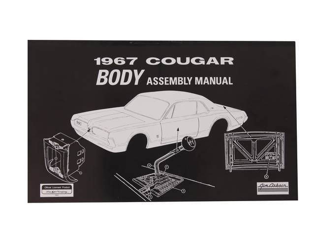 BOOK, ASSEMBLY MANUAL, BODY, 1967