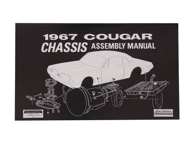 BOOK, ASSEMBLY MANUAL, CHASSIS, 1967