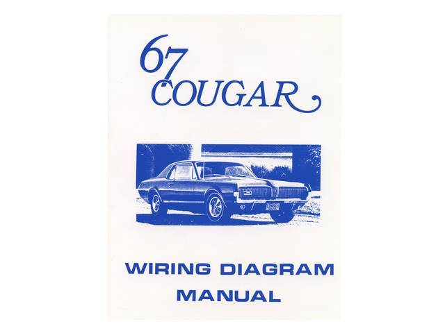 BOOK, WIRING DIAGRAM, 1967