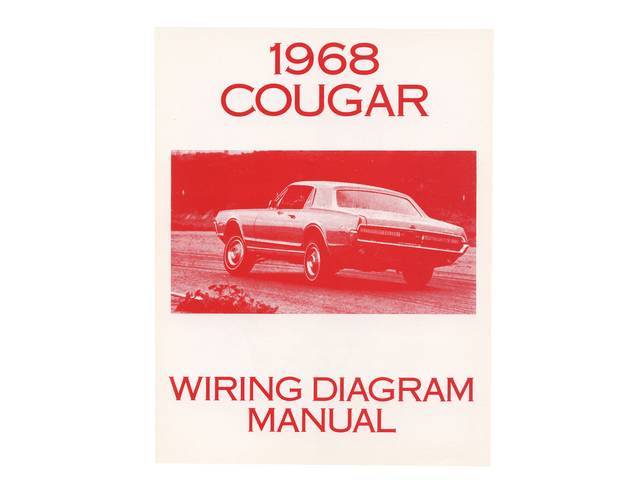 BOOK, WIRING DIAGRAM, 1968